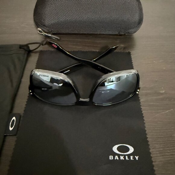 OO9102 Oakley Holbrook Dark Ink Fade Polished Frame Prizm Polarized Sunglasses - Picture 11 of 13